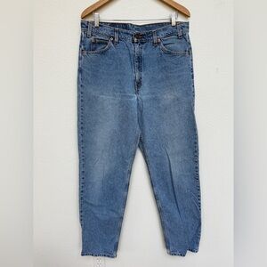 Levi’s Vintage 555 Orange Tab Jeans Size 36
